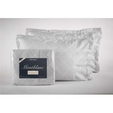 Imagem de Kit Colcha Montblanc Tafeta 101 Chumbo Casal Queen 230x260cm - Tapete 