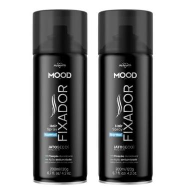 Imagem de Kit 2 Hair Spray Fixador Normal Mood 200Ml - My Health - My Healty
