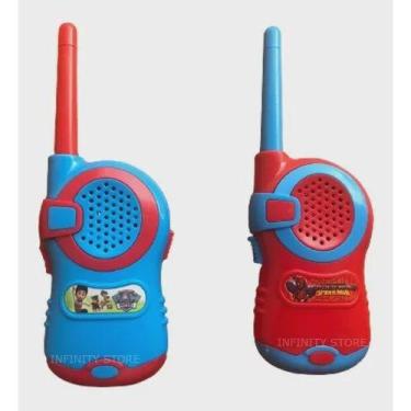Imagem de Rádio Comunicador Walkie Talkie Brinquedo Infantil . - toys king