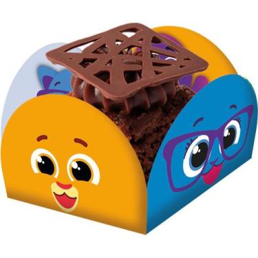 Imagem de Porta Forminha para Doces Festa Bolofofos - 40 Unidades - Festcolor