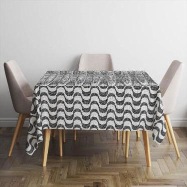 Imagem de Toalha De Mesa Retangular Impermeavel Termica 4 Lugares - Vip Capas
