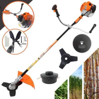 Imagem de Roçadeira Profissional Vulcan VR520H 2T 52CC + Faca Circular 80 Dentes