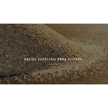 Imagem de Areia Fina Especial para Filtro de Piscina e filtro industrial (25Kg.)