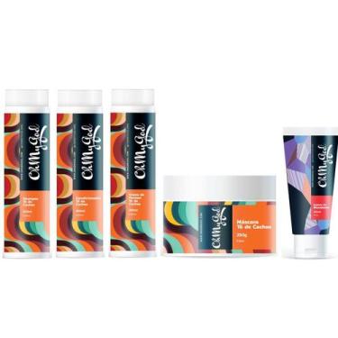 Imagem de Ohmygod kit tô de cachos + óleo de argan + leave in macadame