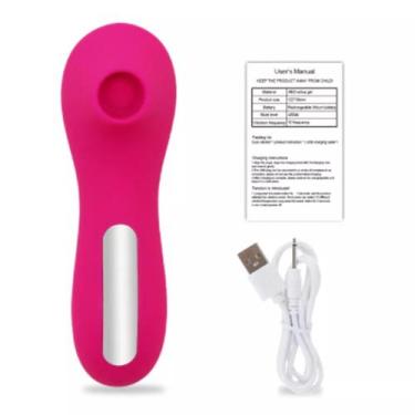 Imagem de Vibrador Sugador de Clitóris Recarregável - 10 Modos de Vibrações - Es