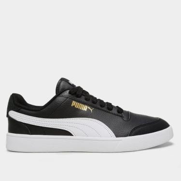 Imagem de Tênis Puma Shuffle, Preto, Branco, 38