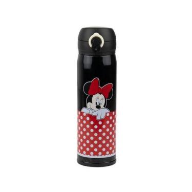 Imagem de Garrafa Térmica Preta Minnie 400Ml - Disney - Minas de presentes