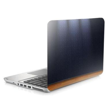 Imagem de Skin Adesivo Notebook 17 Apresentação Madeira Cortinas D29 - Skin Zabo
