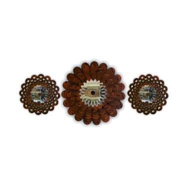 Imagem de Mandala Decorativa Ambiente Sala Quarto Kit 3 Pçs 38173 - CREATUS, mar