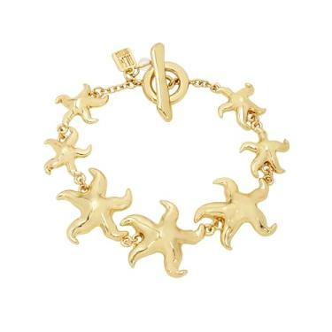 Imagem de Robert Lee Morris Soho Pulseira feminina de elos de estrela do mar, One Size, Metal, Sem pedras preciosas