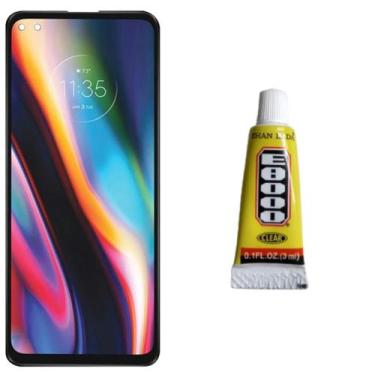 Imagem de Tela Display Lcd Touch Para Moto G 5G Plus XT2075 + Cola 3ml - Inova