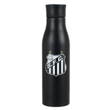 Imagem de Garrafa Alumínio Santos 600 ML - QH073-4-B - MILENO