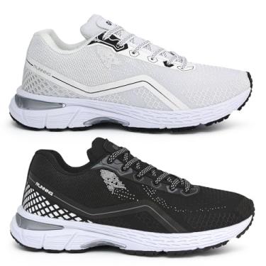 Imagem de Kit 2 Pares Tênis Esportivo Masculino Para Treinar Academia Corrida Gel Olymp Original