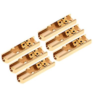 Imagem de Ponte Para Contra Baixo 6 Cordas Dourada Monorail