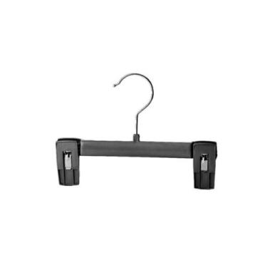 Imagem de Cabide bebê c/clips 20 cm - 2032 - IOPLAST, Preto, 150 peças