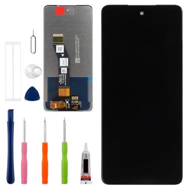 Imagem de Vvsialeek Novo conjunto de digitalizador de tela sensível ao toque LCD para Moto G24/G24 Power/G04/G04S/E14 [6,6 polegadas] com kit de ferramentas de reparo técnico - Função de impressão digital