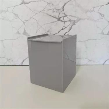 Imagem de Lixeira Basculante Pequena para Pia 3,5 Litros - Fabrica de Utilidades