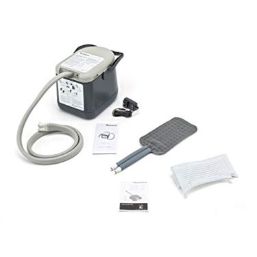 Imagem de Ossur Cold Rush Sistema compacto de máquina de terapia com almofada retangular - ergonômica, almofada ajustável incluída - Kit de bomba de congelamento de crioterapia silenciosa, leve e forte