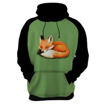 Imagem de Blusa com Capuz Raposa Sonolenta Descansando - A Fabriqueta, G