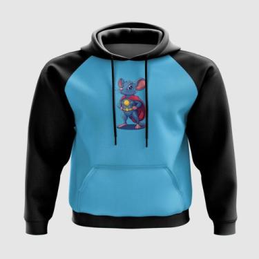 Imagem de Blusa com Capuz Rato Super-Herói - A Fabriqueta, G