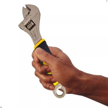 Imagem de Chave Inglesa Ajustavel 8 Polegadas Para Porcas e Parafusos