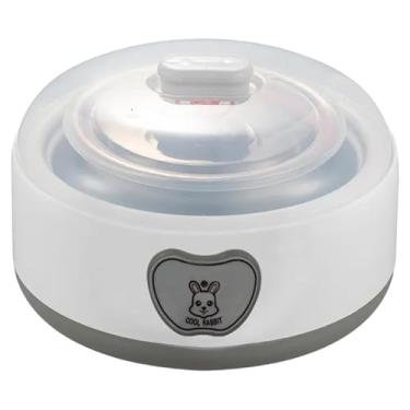 Imagem de YWJLQH Máquina de fermentação automática de iogurte em casa Máquina de fermentação de baixo ruído doméstico iogurte caseiro 1.2l Máquina elétrica, Sem 5