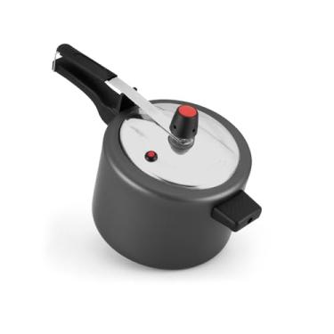 Imagem de PANELA DE PRESSÃO FECHAMENTO INTERNO ALUMINE 4,5L AA CINZA