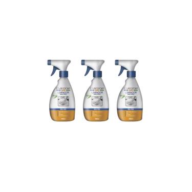 Imagem de 03 Limpador Multiuso Para Mdf, Alumínio, Inox, Formica 500ml 