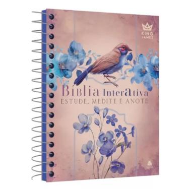 Imagem de Bíblia De Estudo Interativa | Kjc | Letra Normal | Capa Dura Espiral Paciência - Estude, Medite E Anote