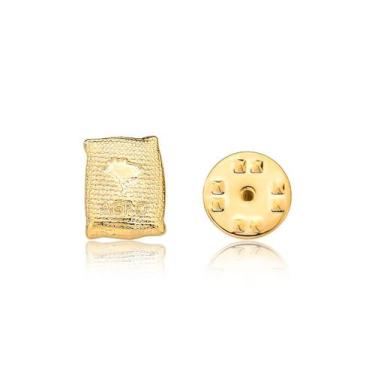 Imagem de Broche/ Botton Saca Agro Revestido em Ouro - VL ACCESSOIRES