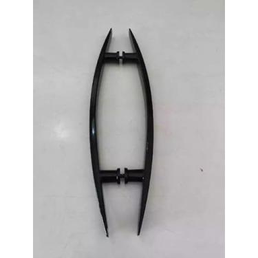 Imagem de Puxador em arco H Curvo 500 x 300 MM para porta de vidro temperado (Preto)