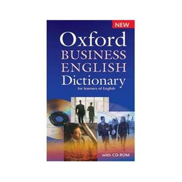 Imagem de Livro - Oxford Business English Dictionary for Learners of English - With CD-ROM - Oxford