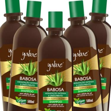 Imagem de Shampoo Babosa 500ml – Yabae | KIT 5 Unidades