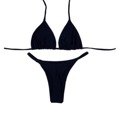 Imagem de Conjunto Marquinha Perfeita - AC Biquínis, G, Preto
