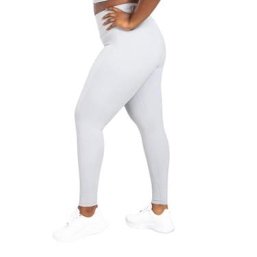 Imagem de Calça Legging Branca Plus Size Enfermagem Em Suplex - WOLFOX, Branco, 