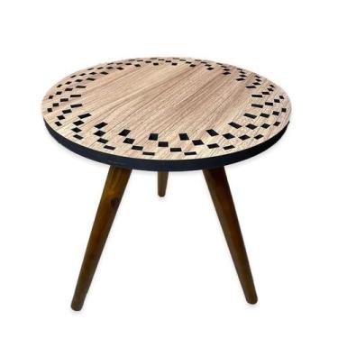 Imagem de Mesa De Canto Apoio Pequena Decor Tamako - Ref 03 Madeira