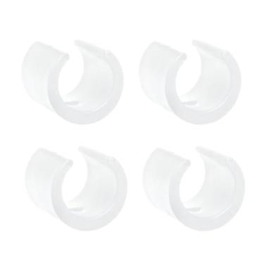 Imagem de Kit 4 Peças Proteção Para Pés Cadeiras 22,22mm Redondo Branco - 2309 Mor