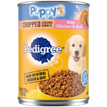 Imagem de Dog Food Pedigree Chopped Ground Dinner Puppy 390g (pacote com 12)
