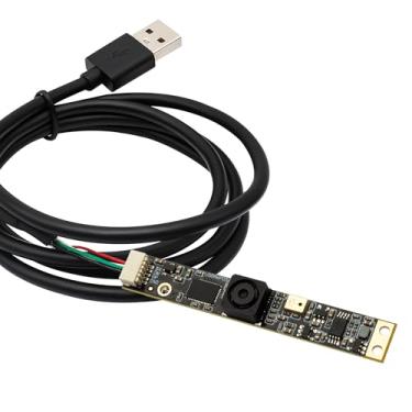 Imagem de SVPRO Módulo de câmera USB de 8 MP com microfone para computador portátil, câmera UVC Lightburn de foco fixo micro placa de webcam integrada para Windows, Linux, Android, Mac OS