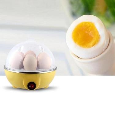 Imagem de Máquina de Cozinhar Ovos Cozedor De Ovos Portátil Elétrico Cozinha A V