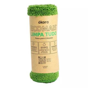 Imagem de Pano mágico limpa tudo - AKORA, Verde