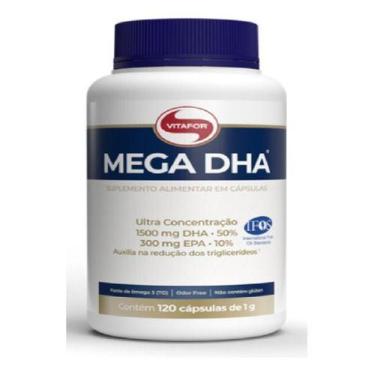 Imagem de Mega Dha 1500mg Dha E 300mg Epa (120 Caps) - Vitafor