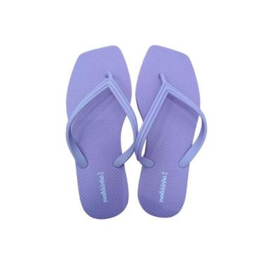 Imagem de Chinelo Molekinha Square Infantil, Lilás, 35/36
