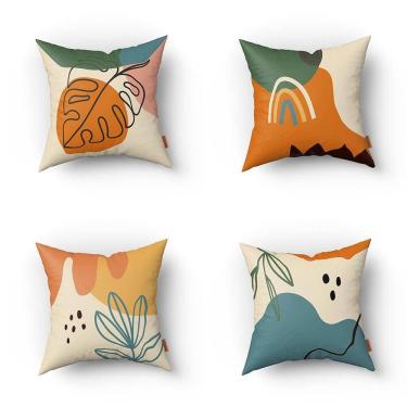 Imagem de Kit Almofadas Decorativas Estampadas 35X35Cm 245