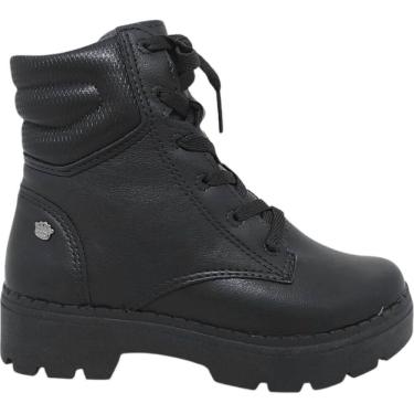 Imagem de Bota Coturno Infantil Menina Casual Dia a Dia Passeio Escola Bico Redondo Pink Cats V5291