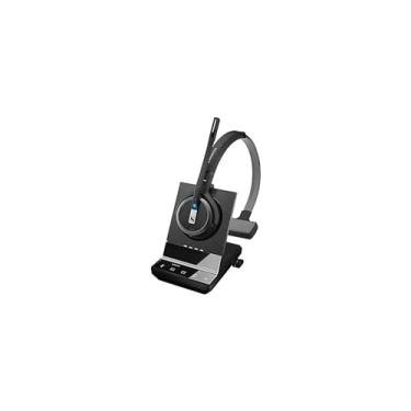 Imagem de Sennheiser SDW 5036 (507020) – Fone de ouvido sem fio com decalque único lado (monaural) para softphone de mesa, PC e celular, conexão de microfone duplo, cancelamento de ruído ultra, preto