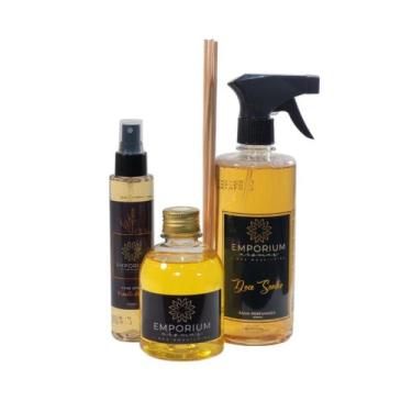 Imagem de Kit Aromatizador Completo Difusor Àgua Perfumada Home Spray AROMAS - E