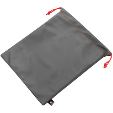 Imagem de TXEsign Bolsa de proteção universal à prova d'água para fones de ouvido Varias, 28 x 23,5 cm, cor cinza metálico