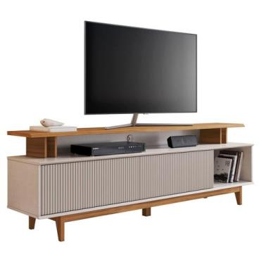 Imagem de Bancada NT 1385 Off White Com Freijo - Notavel - Notável