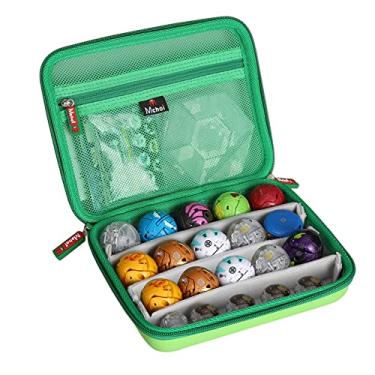 Imagem de Mchoi Estojo Organizador De Brinquedos Para Bonecos Bakugan, Bakucores Armored Alliance, Geogan Rising, Com Bolso Malha, 20 E Acessórios, Apenas